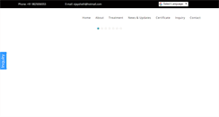 Desktop Screenshot of brainspine.co.in